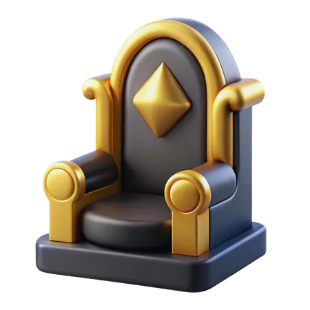 Trono  3D Icon