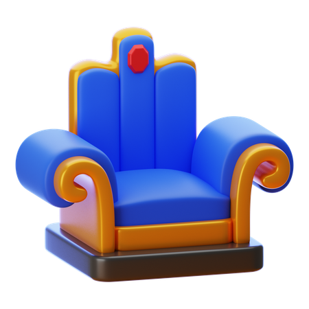 Trono  3D Icon