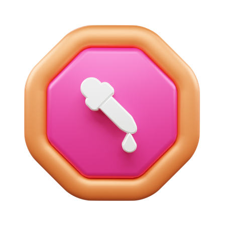 Tropfer  3D Icon