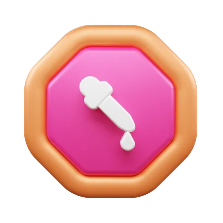 Tropfer  3D Icon