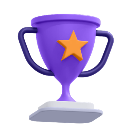 Trophäe  3D Icon