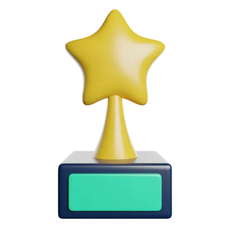 Trophäe  3D Icon