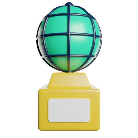 Trophäe  3D Icon