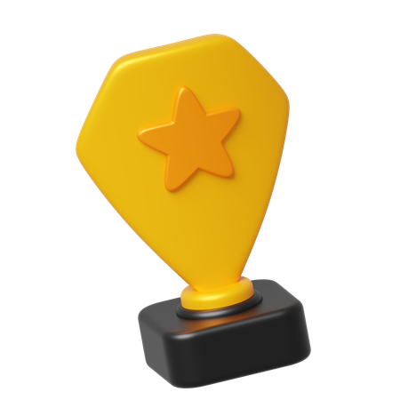 Trophäe  3D Icon