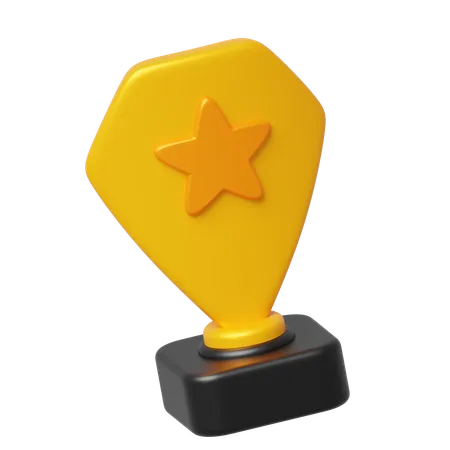 Trophäe  3D Icon