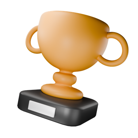 Trophäe  3D Icon