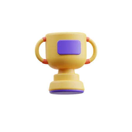 Trophäe  3D Icon