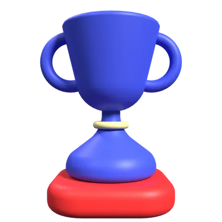 Trophäe  3D Icon