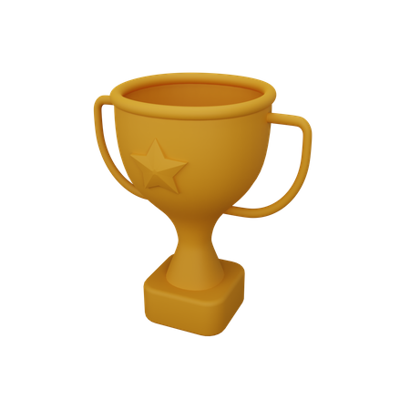 Trophäe  3D Icon