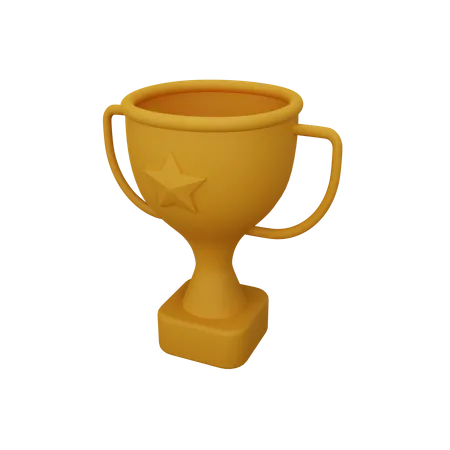 Trophäe  3D Icon