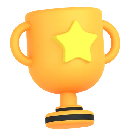 Trophäe  3D Icon