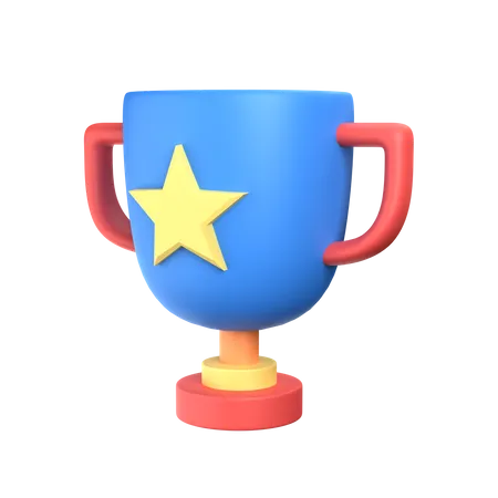 Trophäe  3D Icon