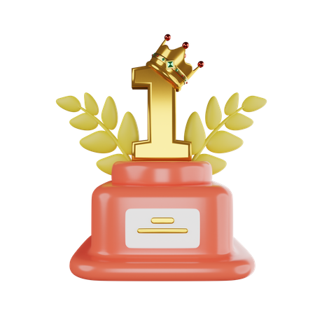 Erster Siegerpokal  3D Icon