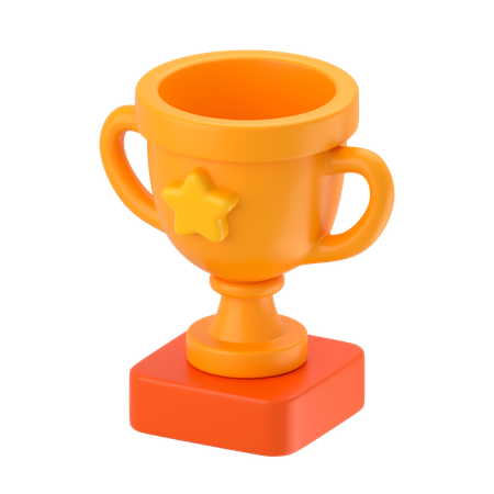 Trophäenpokal  3D Icon