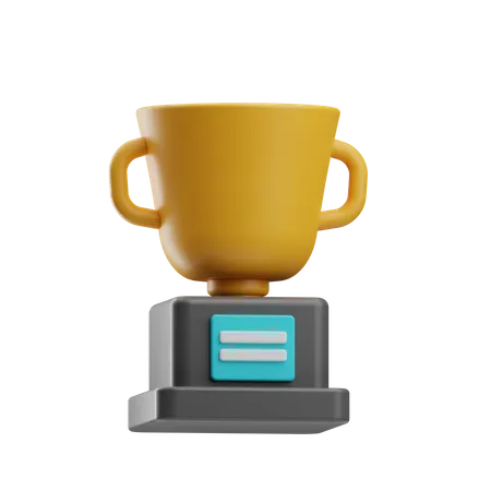 Trophäe  3D Icon