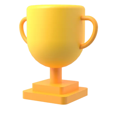 Trophée  3D Illustration