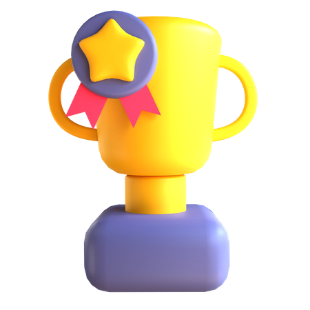 Trophée  3D Illustration