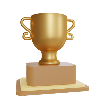 Trophée  3D Illustration