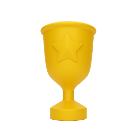 Trophée  3D Illustration