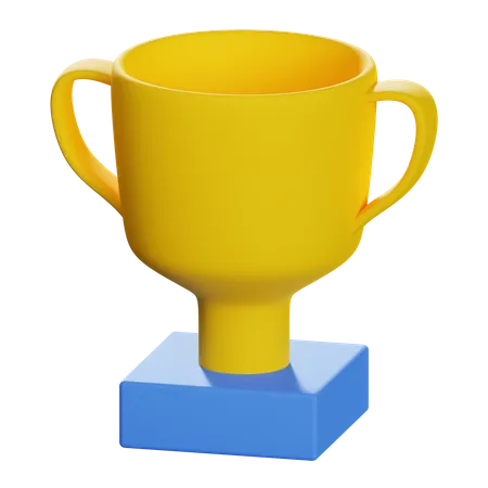 Trophée  3D Illustration