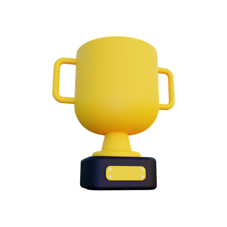 Trophée  3D Illustration