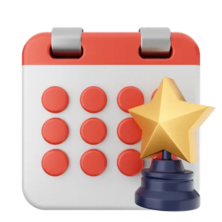 Calendrier des trophées  3D Icon