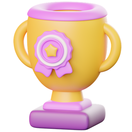 Coupe du trophée  3D Icon