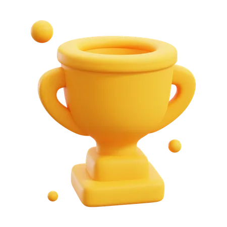 Coupe du trophée  3D Icon