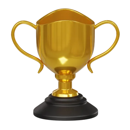 Coupe du trophée  3D Icon