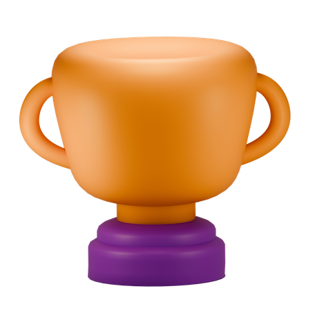 Coupe du trophée  3D Icon