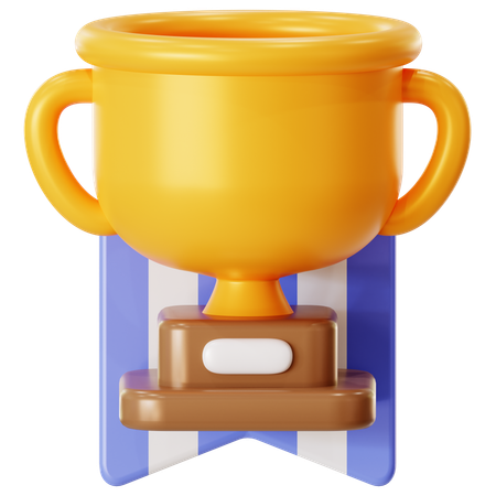 Coupe du trophée  3D Icon