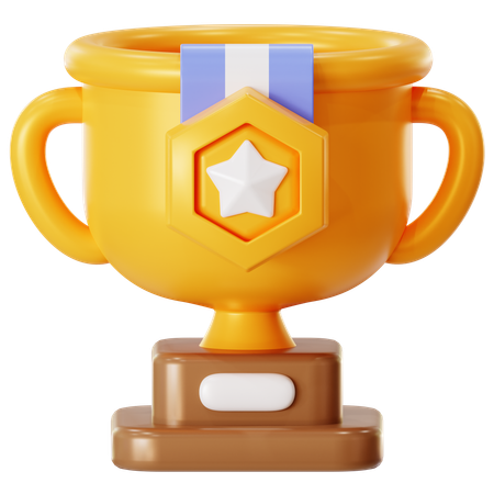 Coupe du trophée  3D Icon