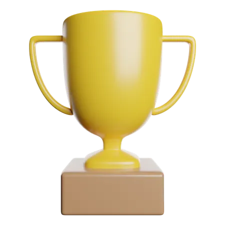 Coupe du trophée  3D Icon