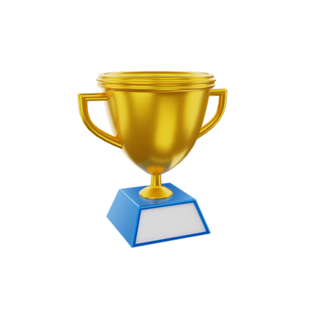 Coupe du trophée  3D Icon