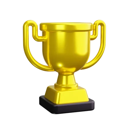 Coupe du trophée  3D Icon