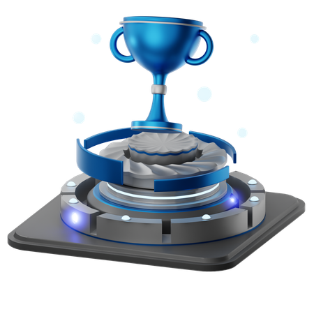 Coupe du trophée  3D Icon