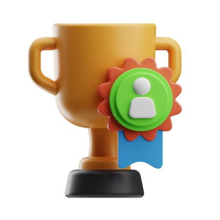 Coupe du trophée  3D Icon