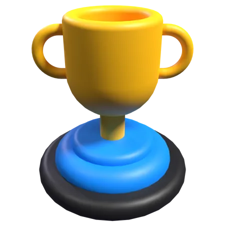 Coupe du trophée  3D Icon