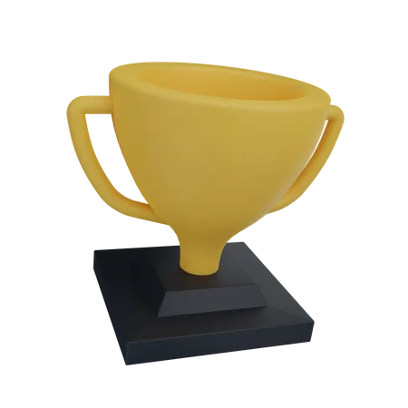 Coupe du trophée  3D Icon