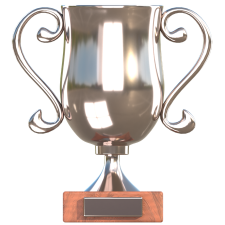 Trophée d'argent  3D Icon