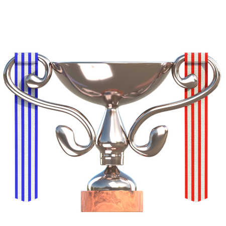 Trophée d'argent  3D Icon