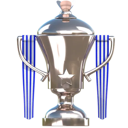 Trophée d'argent  3D Icon