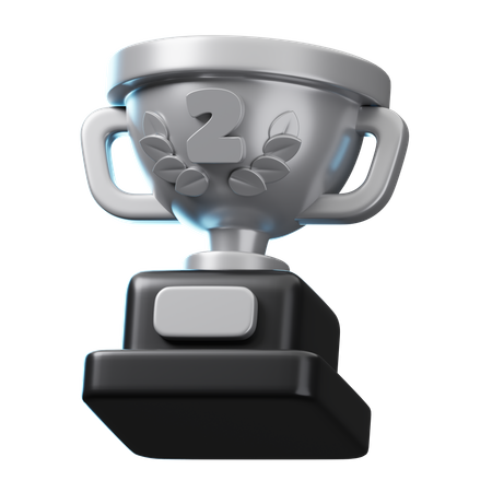 Trophée d'argent  3D Icon