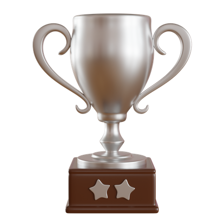 Trophée d'argent  3D Icon