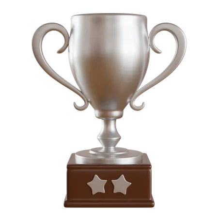 Trophée d'argent  3D Icon