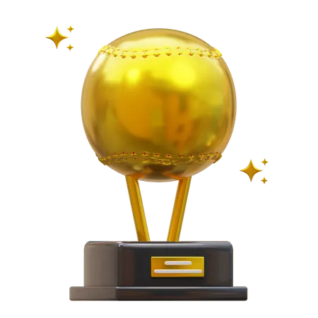 Trophée de baseball  3D Icon