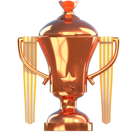 Trophée de bronze  3D Icon