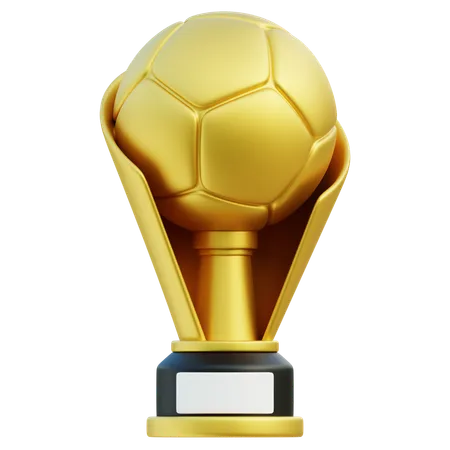 Trophée de football  3D Icon