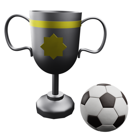 Trophée de football  3D Icon