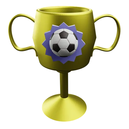 Trophée de football  3D Icon